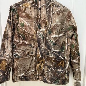 2 PC Game Winner Youth Camo Hunting Jacket and Overalls- Realtree Style